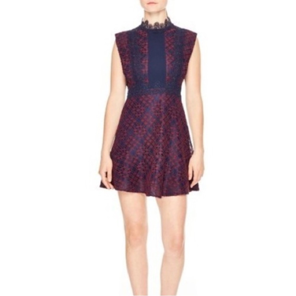 Few Moda New York Lace Mini Dress Valentine’s Size Medium